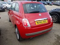 USED 2012 62 FIAT 500 1.2 LOUNGE S 3d  