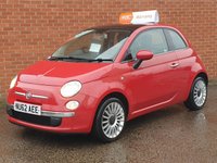 USED 2012 62 FIAT 500 1.2 LOUNGE S 3d  