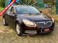 USED 2013 62 VAUXHALL INSIGNIA 1.8 EXCLUSIV NAV 5d 138 BHP PART EXCHANGE TO CLEAR/ LOW MILES/ FULL LEATHER INTERIOR/ 1 FORMER KEEPER/ SERVICE HISTORY/ VERY CLEAN TIDY CAR PRICED TO SELL @ ONLY &pound;3695