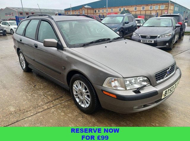 2004 53 VOLVO V40 1.8 S 5d 121 BHP CAMBELT REPLACED AT 90K
