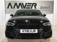 USED 2018 18 AUDI A3 1.5 TFSI BLACK EDITION 4d 148 BHP 