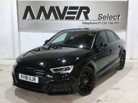 USED 2018 18 AUDI A3 1.5 TFSI BLACK EDITION 4d 148 BHP 