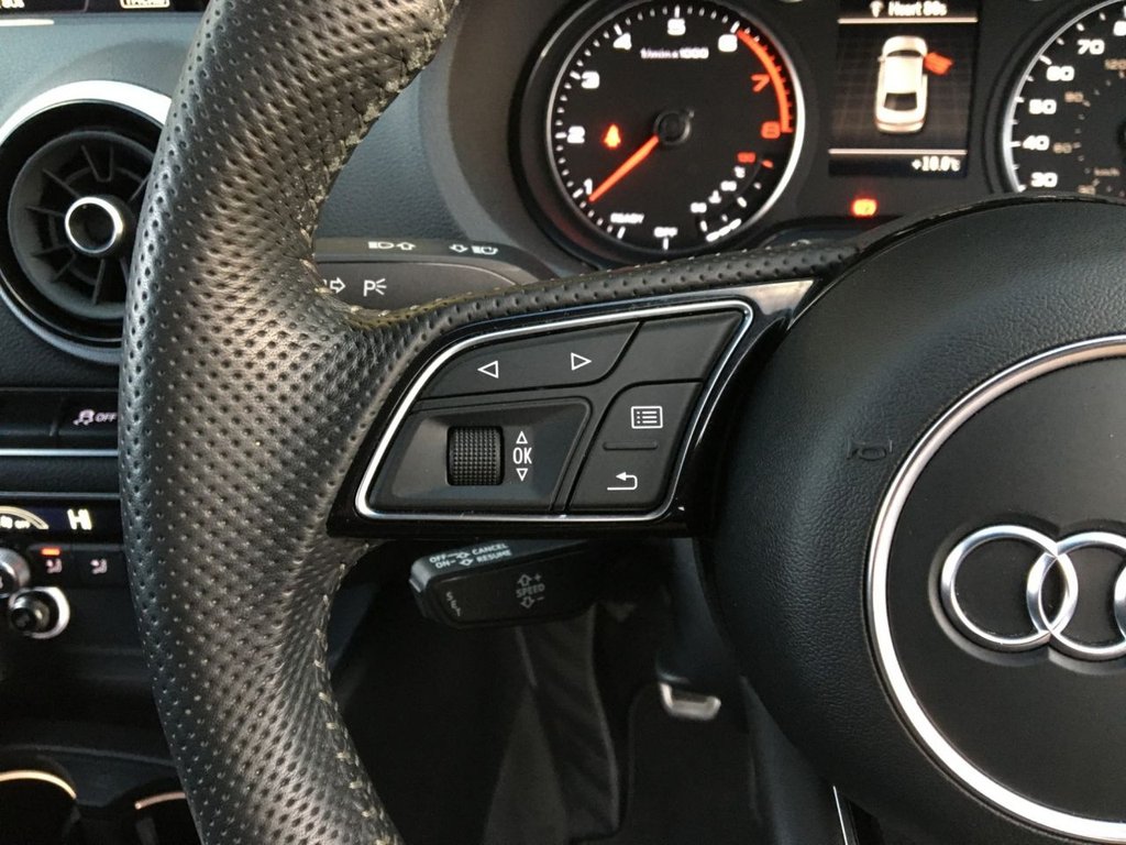USED 2018 18 AUDI A3 1.5 TFSI BLACK EDITION 4d 148 BHP 