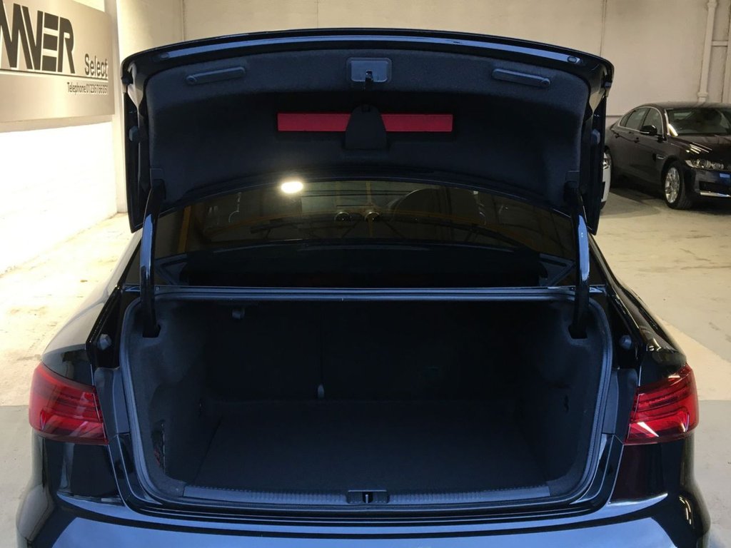 USED 2018 18 AUDI A3 1.5 TFSI BLACK EDITION 4d 148 BHP 