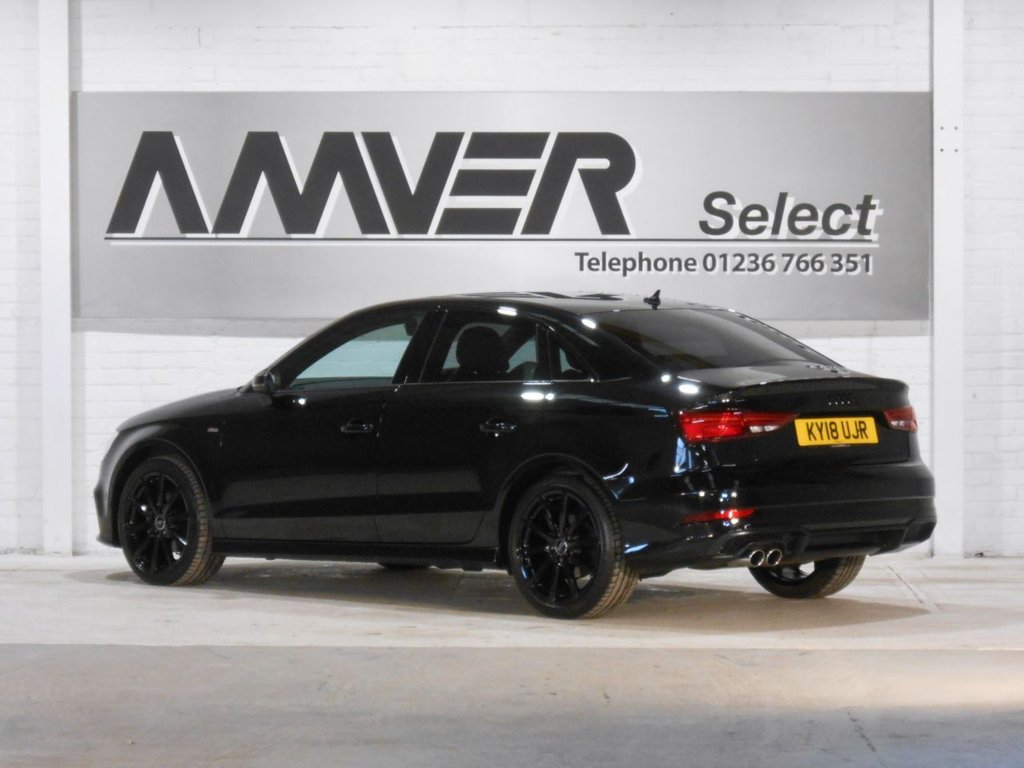 USED 2018 18 AUDI A3 1.5 TFSI BLACK EDITION 4d 148 BHP 