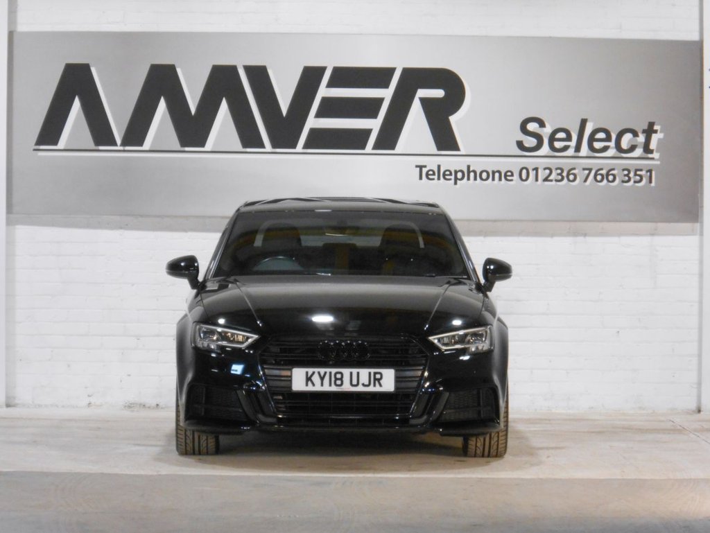 USED 2018 18 AUDI A3 1.5 TFSI BLACK EDITION 4d 148 BHP 