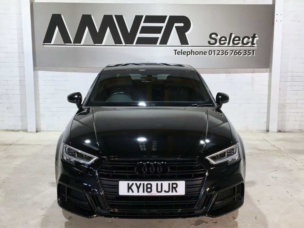 USED 2018 18 AUDI A3 1.5 TFSI BLACK EDITION 4d 148 BHP 