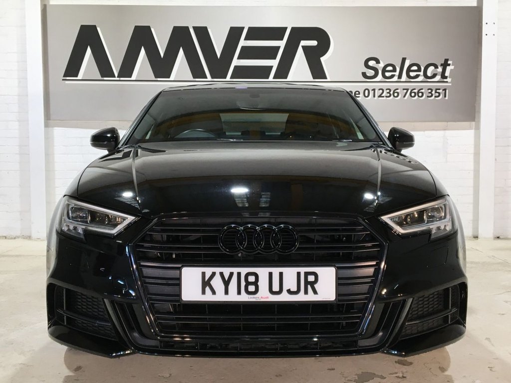 USED 2018 18 AUDI A3 1.5 TFSI BLACK EDITION 4d 148 BHP 