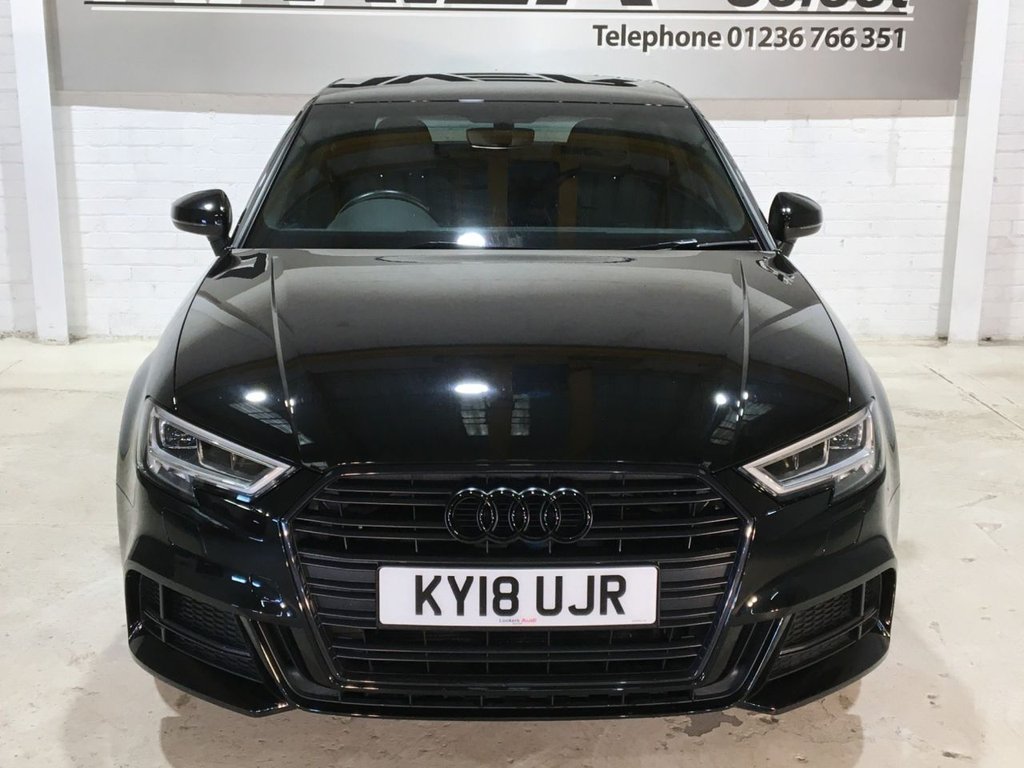 USED 2018 18 AUDI A3 1.5 TFSI BLACK EDITION 4d 148 BHP 