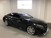 USED 2016 16 MERCEDES-BENZ E-CLASS 2.1 E 220 D AMG LINE EDITION 2d 174 BHP * NAV * 19 INCH ALLOY WHEELS * PANORAMIC ROOF * MOT 30th JULY *