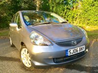 USED 2006 06 HONDA JAZZ 1.3 DSI SE 5d AUTO 82 BHP ONLY 52,000 MILES / 1 FAMILY OWNED/ X10 SERVICE STAMPS/AIRCON/ALLOYS GOOD CONDITION FOR ITS YEAR WITH ONLY 52,100 MILES,,JUST SERVICED BY US WITH NEW MOT