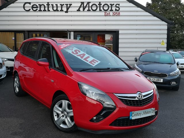 2014 64 Vauxhall Zafira Tourer 2.0 CDTI Exclusiv 5dr 