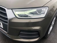 USED 2016 16 AUDI Q3 2.0 TDI QUATTRO SE 5d 148 BHP 1 OWNER AUTOMATIC WITH A VERY LOW MILEAGE