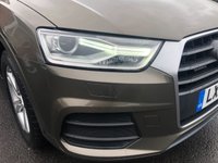 USED 2016 16 AUDI Q3 2.0 TDI QUATTRO SE 5d 148 BHP 1 OWNER AUTOMATIC WITH A VERY LOW MILEAGE