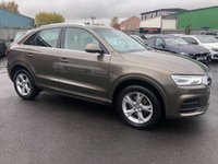 USED 2016 16 AUDI Q3 2.0 TDI QUATTRO SE 5d 148 BHP 1 OWNER AUTOMATIC WITH A VERY LOW MILEAGE