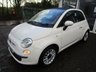 USED 2009 59 FIAT 500C 1.2 CONVERTIBLE LOUNGE DUALOGIC 3d 69 BHP AUTOMATIC *Optional extra Part Leather Seats, Automatic Climate Control + Rear Parking Sensors* Low Mileage, Excellent Service History, MOT until September 2021, Great fuel economy! Only &pound;30 Road Tax! Automatic