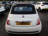 USED 2009 59 FIAT 500C 1.2 CONVERTIBLE LOUNGE DUALOGIC 3d 69 BHP AUTOMATIC *Optional extra Part Leather Seats, Automatic Climate Control + Rear Parking Sensors* Low Mileage, Excellent Service History, MOT until September 2021, Great fuel economy! Only &pound;30 Road Tax! Automatic