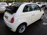 USED 2009 59 FIAT 500C 1.2 CONVERTIBLE LOUNGE DUALOGIC 3d 69 BHP AUTOMATIC *Optional extra Part Leather Seats, Automatic Climate Control + Rear Parking Sensors* Low Mileage, Excellent Service History, MOT until September 2021, Great fuel economy! Only &pound;30 Road Tax! Automatic