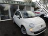 USED 2009 59 FIAT 500C 1.2 CONVERTIBLE LOUNGE DUALOGIC 3d 69 BHP AUTOMATIC *Optional extra Part Leather Seats, Automatic Climate Control + Rear Parking Sensors* Low Mileage, Excellent Service History, MOT until September 2021, Great fuel economy! Only &pound;30 Road Tax! Automatic