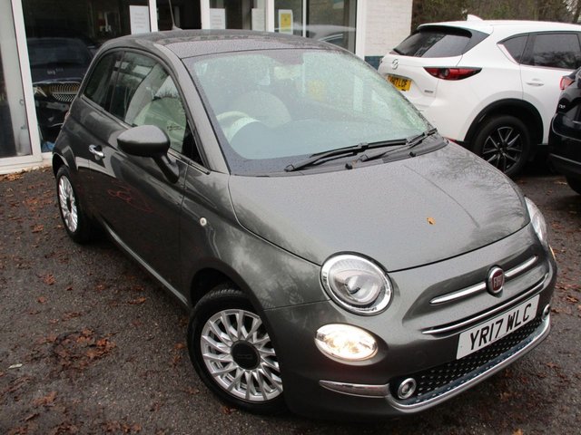 2017 17 Fiat 500 1.2 LOUNGE 3d 69 BHP NEW SHAPE *CRUISE + DAB*