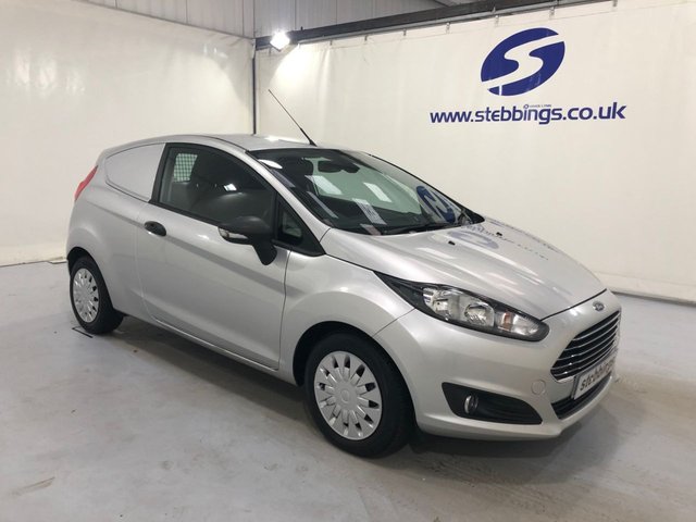 2013 13 FORD FIESTA 1.6 ECONETIC TDCI CAR DERIVED VAN 94 BHP **NO VAT**