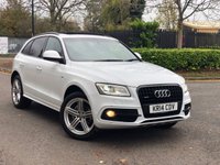 USED 2014 14 AUDI Q5 2.0 TDI QUATTRO S LINE PLUS 5d 175 BHP CAMBELT DONE++TOP SPEC++CHOICE OF 4