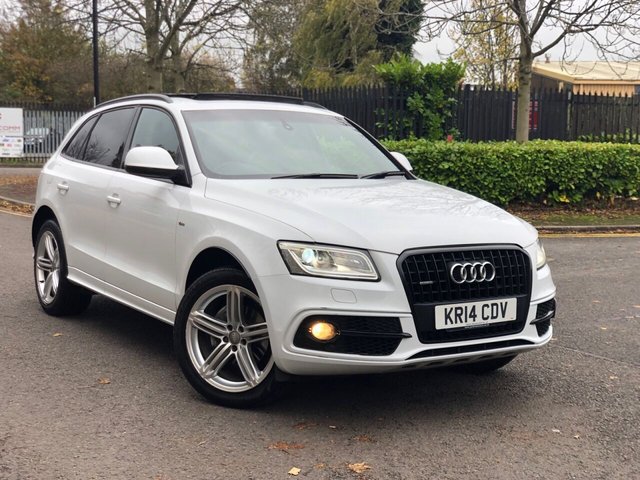 2014 14 Audi Q5 2.0 TDI QUATTRO S LINE PLUS 5d 175 BHP