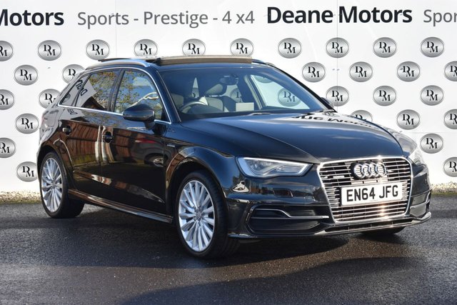 2015 64 Audi A3 1.4 SPORTBACK E-TRON 5d 101 BHP PANROOF SATNAV