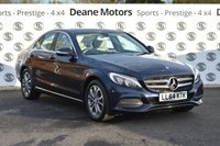USED 2014 64 MERCEDES-BENZ C CLASS 2.1 C220 BLUETEC SPORT 4d 170 BHP FULL MERCEDES HISTORY STUNNING COLOUR CAVANSITE BLUE