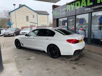 USED 2018 18 BMW 5 SERIES 3.0 540I XDRIVE M SPORT 4d 335 BHP PROFESSIONAL NAVIGATION WITH UPGRADED MAP/TRAFFIC UPDATES, GOOGLE ASSIST, FULL BMW SERVICE HISTORY, BMW BLACK OUT PACK, 20" BLACK ALLOYS,