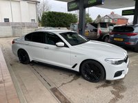 USED 2018 18 BMW 5 SERIES 3.0 540I XDRIVE M SPORT 4d 335 BHP PROFESSIONAL NAVIGATION WITH UPGRADED MAP/TRAFFIC UPDATES, GOOGLE ASSIST, FULL BMW SERVICE HISTORY, BMW BLACK OUT PACK, 20" BLACK ALLOYS,