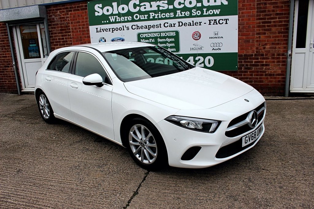 2018 68 MERCEDES-BENZ A-CLASS 1.5 A 180 D SPORT EXECUTIVE 5d AUTO 114 BHP