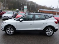 USED 2018 18 SEAT ARONA 1.0 TSI SE TECHNOLOGY DSG 5d 115 S/S 1 OWNER, FULL SERVICE HISTORY, BALANCE OF SEAT WARRANTY, SAT NAV, WIRELESS PHONE CHARGER, FULL LINK FOR APPLE CARPLAY ANDROID AUTO & MIRROR LINK, DAB RADIO, BLUETOOTH PHONE & MUSIC STREAMING, FRONT ASSIST AMBIENT TRAFFIC MONITORING, DSG AUTOMATIC GEARBOX, 17 INCH 10 SPOKE ALLOYS, REAR PARKING SENSORS WITH DISPLAY, LED DAYTIME RUNNING LIGHTS, AUTO LIGHTS, LEATHER MULTIFUNCTION STEERING WHEEL, CRUISE CONTROL, SPEED LIMITER, AIR COND, AUX INPUT, 2x USB PORTS, CD PLAYER, 2x SD CARD READERS, VAT Q