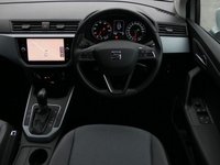 USED 2018 18 SEAT ARONA 1.0 TSI SE TECHNOLOGY DSG 5d 115 S/S 1 OWNER, FULL SERVICE HISTORY, BALANCE OF SEAT WARRANTY, SAT NAV, WIRELESS PHONE CHARGER, FULL LINK FOR APPLE CARPLAY ANDROID AUTO & MIRROR LINK, DAB RADIO, BLUETOOTH PHONE & MUSIC STREAMING, FRONT ASSIST AMBIENT TRAFFIC MONITORING, DSG AUTOMATIC GEARBOX, 17 INCH 10 SPOKE ALLOYS, REAR PARKING SENSORS WITH DISPLAY, LED DAYTIME RUNNING LIGHTS, AUTO LIGHTS, LEATHER MULTIFUNCTION STEERING WHEEL, CRUISE CONTROL, SPEED LIMITER, AIR COND, AUX INPUT, 2x USB PORTS, CD PLAYER, 2x SD CARD READERS, VAT Q