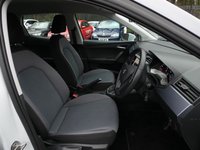 USED 2018 18 SEAT ARONA 1.0 TSI SE TECHNOLOGY DSG 5d 115 S/S 1 OWNER, FULL SERVICE HISTORY, BALANCE OF SEAT WARRANTY, SAT NAV, WIRELESS PHONE CHARGER, FULL LINK FOR APPLE CARPLAY ANDROID AUTO & MIRROR LINK, DAB RADIO, BLUETOOTH PHONE & MUSIC STREAMING, FRONT ASSIST AMBIENT TRAFFIC MONITORING, DSG AUTOMATIC GEARBOX, 17 INCH 10 SPOKE ALLOYS, REAR PARKING SENSORS WITH DISPLAY, LED DAYTIME RUNNING LIGHTS, AUTO LIGHTS, LEATHER MULTIFUNCTION STEERING WHEEL, CRUISE CONTROL, SPEED LIMITER, AIR COND, AUX INPUT, 2x USB PORTS, CD PLAYER, 2x SD CARD READERS, VAT Q