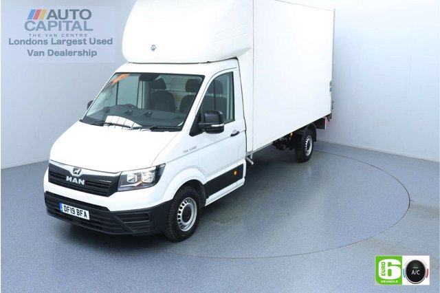 2019 19 MAN TGE 2.0 FWD LWB 140 BHP Low Emission Luton Van
