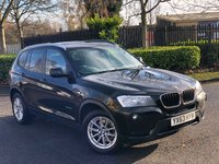 USED 2013 63 BMW X3 2.0 XDRIVE20D SE 5d 181 BHP 