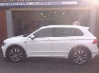 USED 2017 17 VOLKSWAGEN TIGUAN 2.0 TDI  R LINE NAV One Owner.......FVWSH