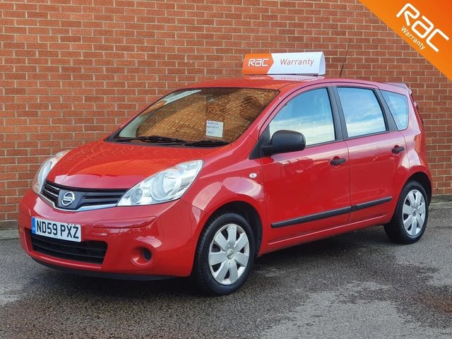 2010 59 Nissan Note 1.4 VISIA 5d 88 BHP