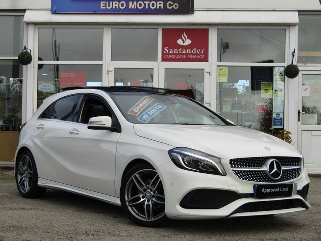 2016 66 Mercedes-Benz A-Class 2.1 A 220 D AMG LINE PREMIUM PLUS 5d 174 BHP