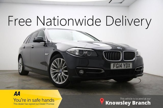 2014 14 BMW 5 SERIES 2.0 520D LUXURY TOURING 5d AUTO 181 BHP