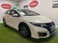 USED 2017 17 HONDA CIVIC 1.6 I-DTEC SE PLUS TOURER 5d 118 BHP FREE 15 MONTHS AU WARRANTY