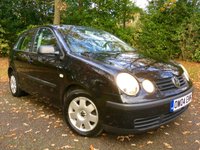 USED 2004 04 VOLKSWAGEN POLO 1.4 TWIST 5d AUTO 74 BHP ONLY 2 OWNERS / ONLY 55,000 MILES/FULL SERVICE HISTORY X8 SERVICE STAMPS/NEW BRAKE PADS AND DISCS ALLROUND JUST RENEWED GREAT CONDITION FOR THE YEAR INSIDE AND OUT,NEW BRAKE PADS AND DISCS ALL ROUND JUST RENEWED