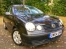 USED 2004 04 VOLKSWAGEN POLO 1.4 TWIST 5d AUTO 74 BHP ONLY 2 OWNERS / ONLY 55,000 MILES/FULL SERVICE HISTORY X8 SERVICE STAMPS/NEW BRAKE PADS AND DISCS ALLROUND JUST RENEWED GREAT CONDITION FOR THE YEAR INSIDE AND OUT,NEW BRAKE PADS AND DISCS ALL ROUND JUST RENEWED