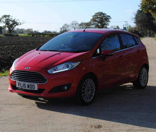 2015 15 Ford Fiesta 1.5 TITANIUM TDCI 5d 74 BHP
