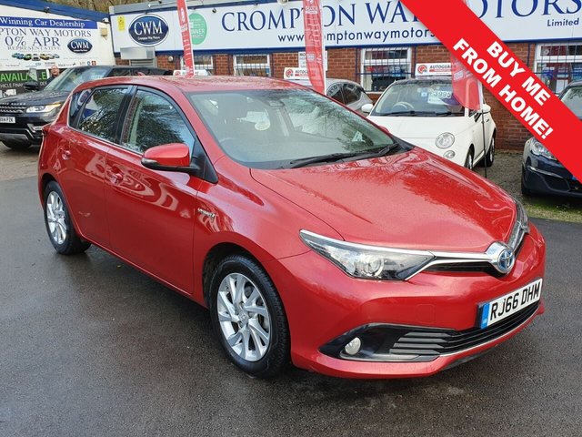 2016 66 TOYOTA AURIS 1.8 VVT-I ICON TSS 5d 99 BHP