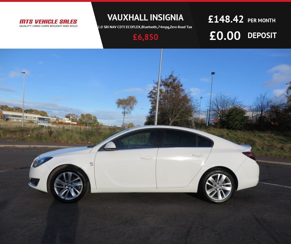 15 Vauxhall Insignia Sri Nav Cdti Ecoflex S S 6 850