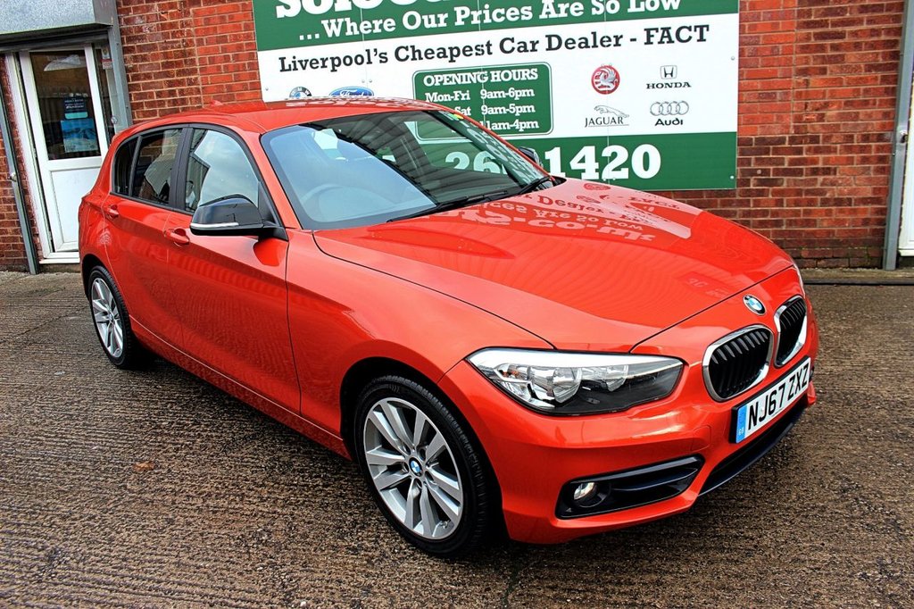 2017 67 BMW 1 SERIES 2.0 118D SPORT 5d 147 BHP