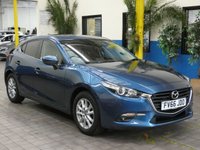 USED 2016 66 MAZDA 3 2.0 SE-L NAV 5d 118 BHP &pound;30 ROAD TAX SAT NAV 1 OWNER FSH