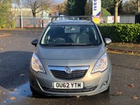 USED 2012 62 VAUXHALL MERIVA 1.4 ACTIVE 5d 99 BHP VERY WELL MAINTAINED++FINANCE AVAIL